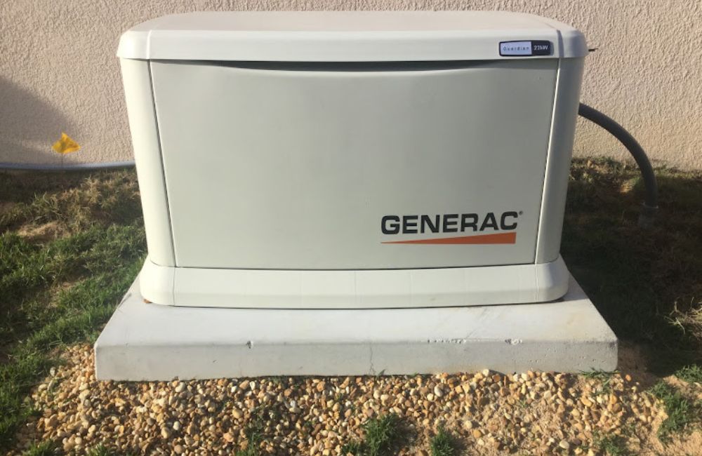image of a Generac Standby Generator installed in Central Florida by Genstar Generator Service.