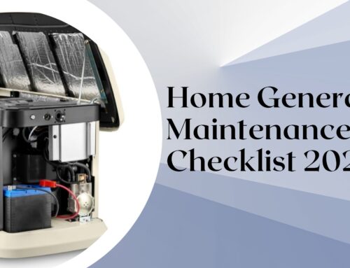 Home Generator Maintenance Checklist 2022