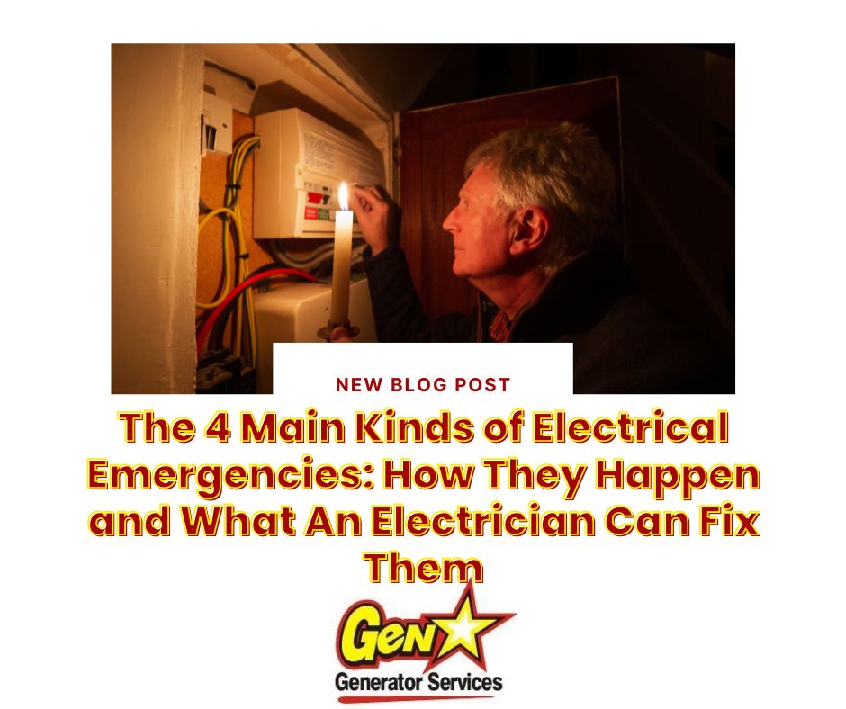 The 4 Main Kinds of Electrical Emergencies: How They Happen and What An Electrician Can Fix Them