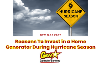 Reasons To Invest in a Home Generator During Hurricane Season