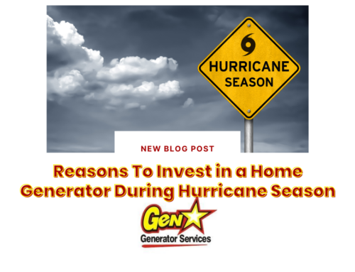 Reasons To Invest in a Home Generator During Hurricane Season